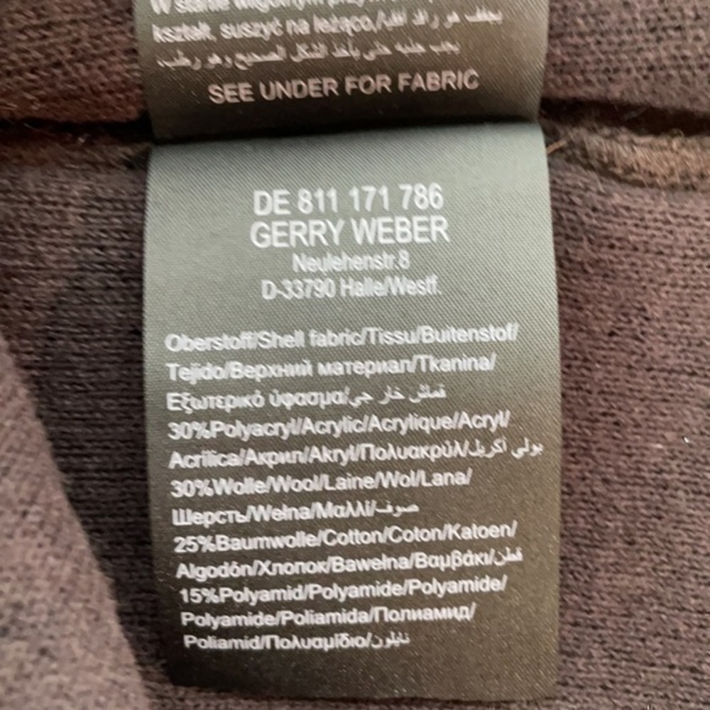 Gerry Weber | Brown Cardigan Sweater - Picture 7 of 8